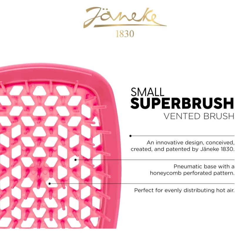 Janeke Superbrush Small kis lapos hajkefe 175 x 7 x 3 cm 1 db
