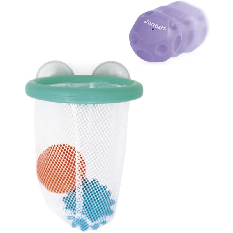 Janod Bath Basket Fürdőjátékok 12m+ 3 db