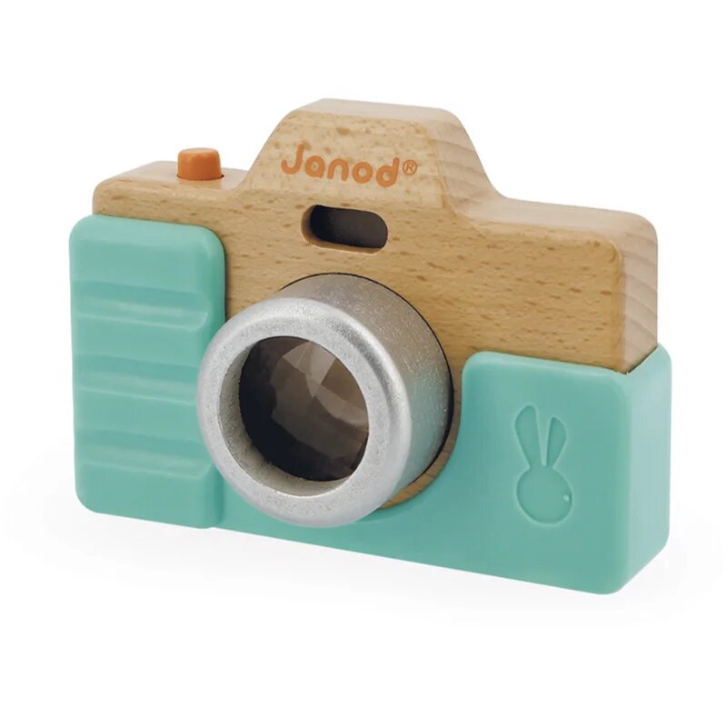Janod Camera fényképezőgép fából készült 18m+ 1 db