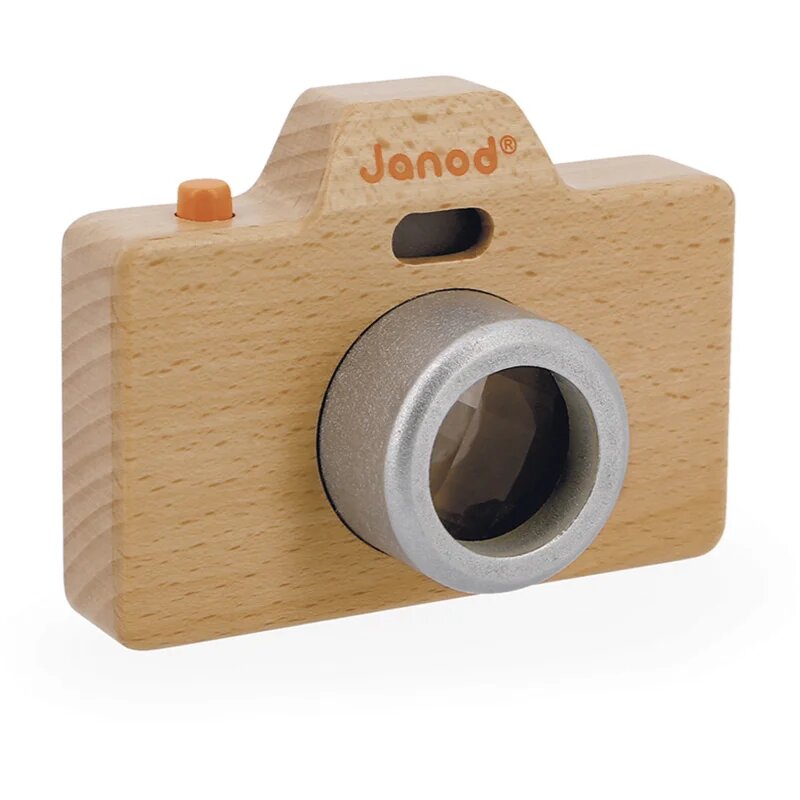 Janod Camera fényképezőgép fából készült 18m+ 1 db
