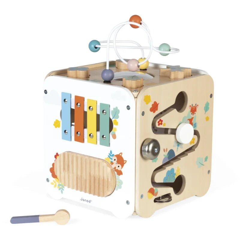 Janod Pure Activity Cube interaktív játék 18m+ 1 db