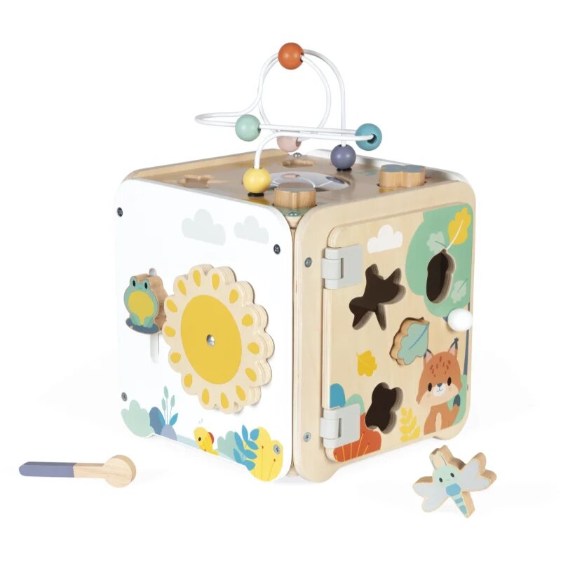 Janod Pure Activity Cube interaktív játék 18m+ 1 db