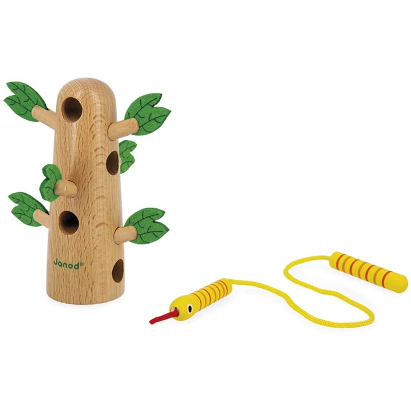 Janod Tropik Tropical Lace-Up Tree interaktív játék 18m+ 1 db