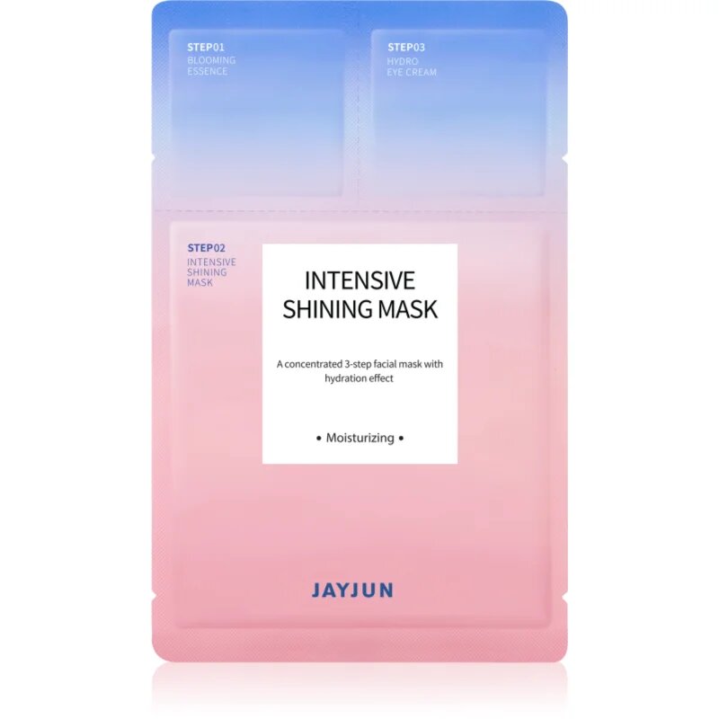 Jayjun Intensive Shining élénkítő maszk 3 lépésben 1 db