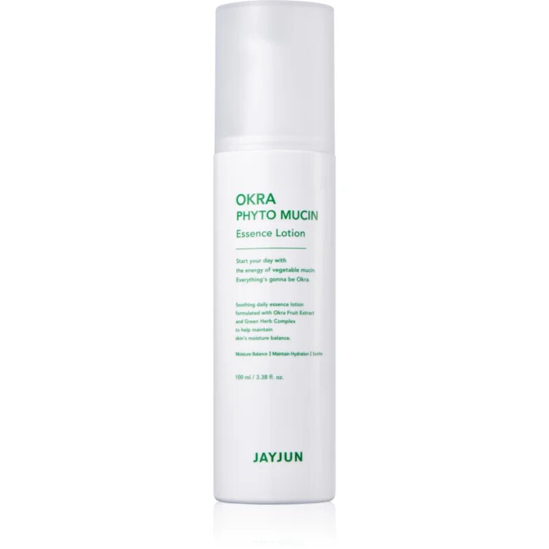Jayjun Okra Phyto Mucin arcmegújító esszencia nyugtató hatással 100 ml