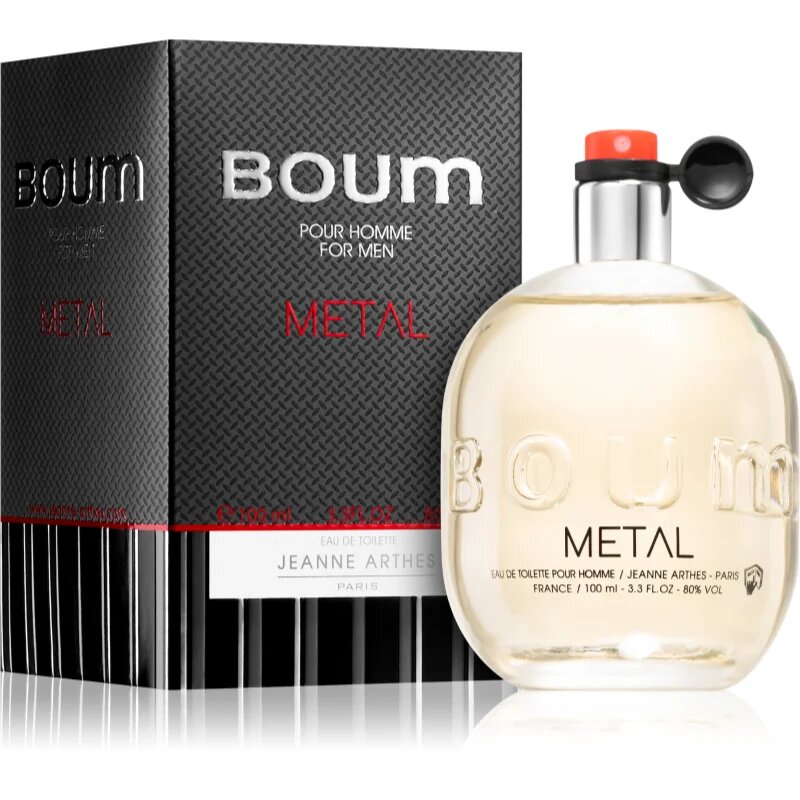 Jeanne Arthes Boum Metal Eau de Toilette uraknak 100 ml
