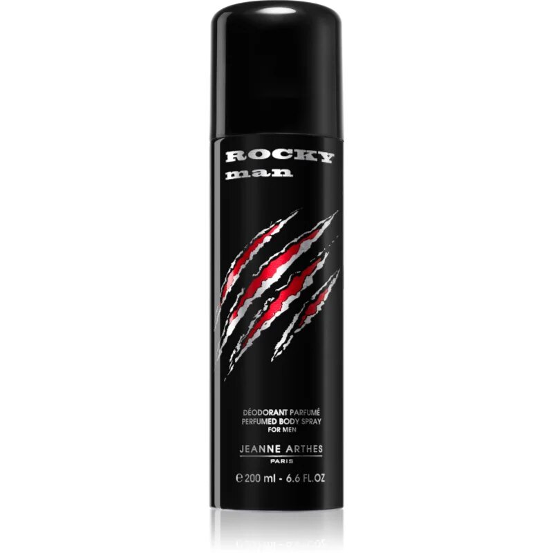 Jeanne Arthes Rocky Man dezodor és testspray uraknak 200 ml