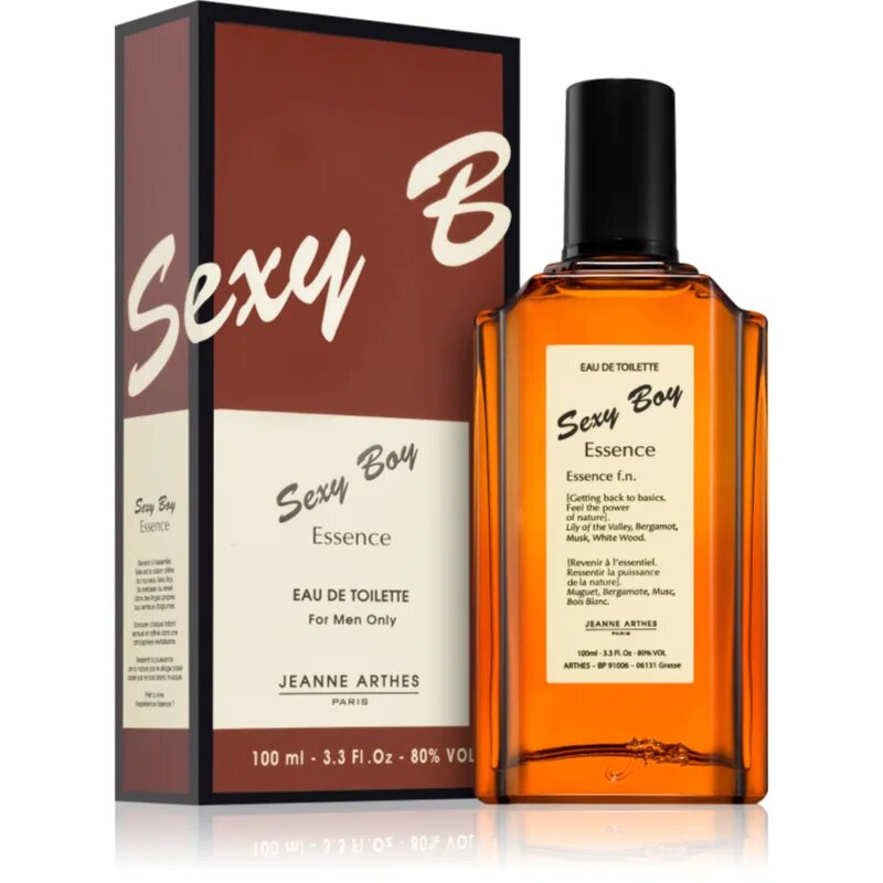 Jeanne Arthes Sexy Boy Essence Eau de Toilette uraknak 100 ml