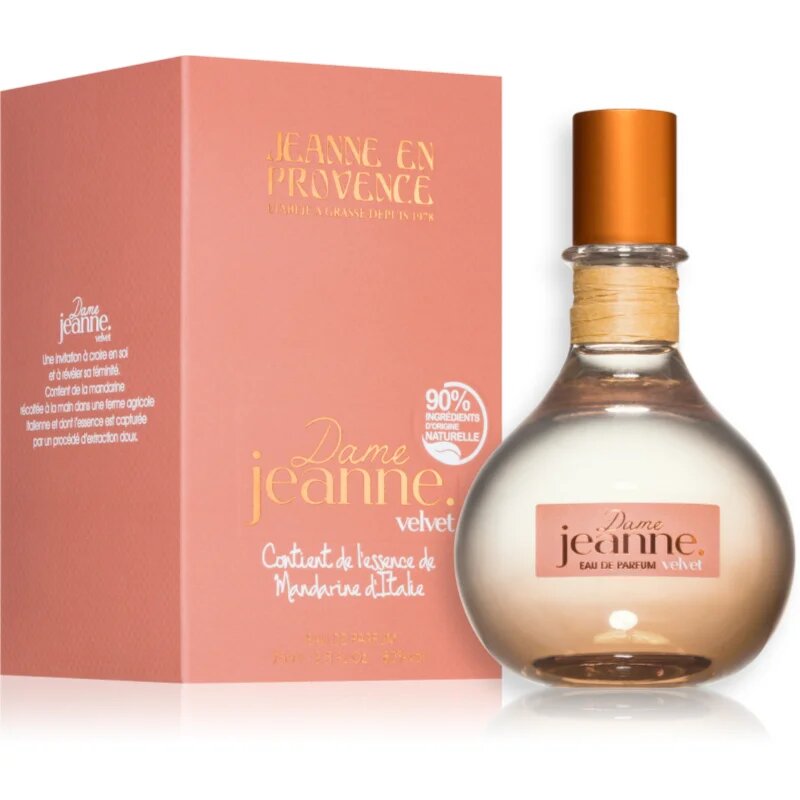 Jeanne en Provence Dame Jeanne Velvet Eau de Parfum hölgyeknek 75 ml