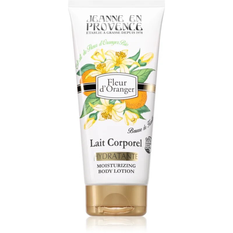 Jeanne en Provence Fleur d´Orange hidratáló testápoló tej 200 ml