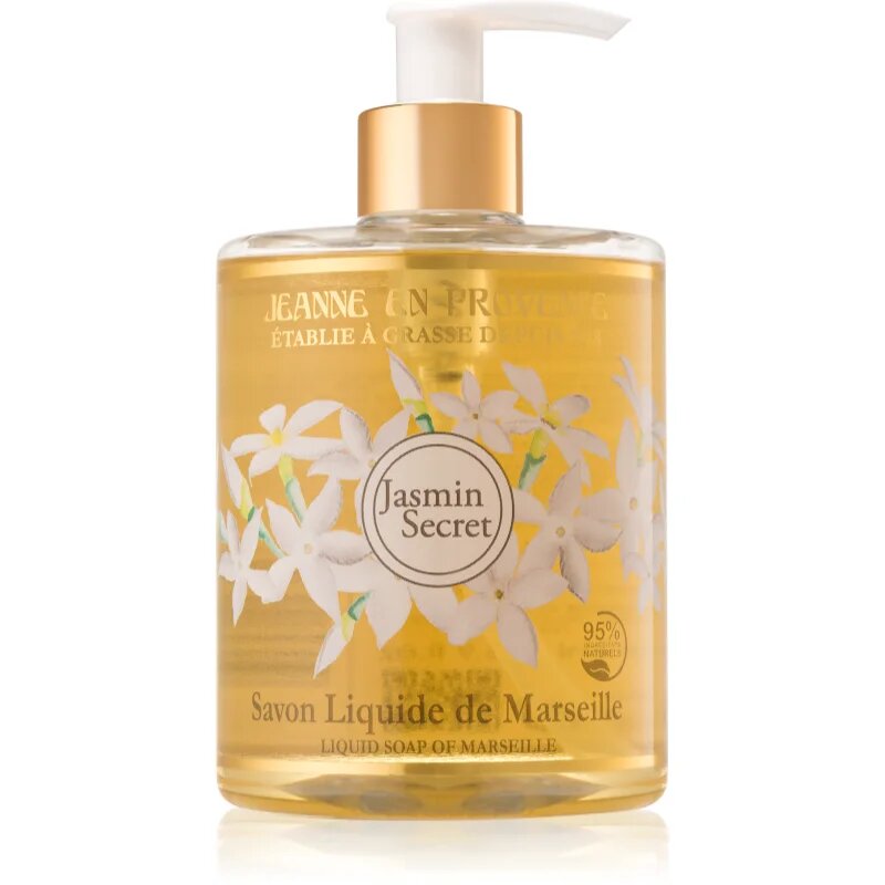 Jeanne en Provence Jasmin Secret folyékony szappan 500 ml