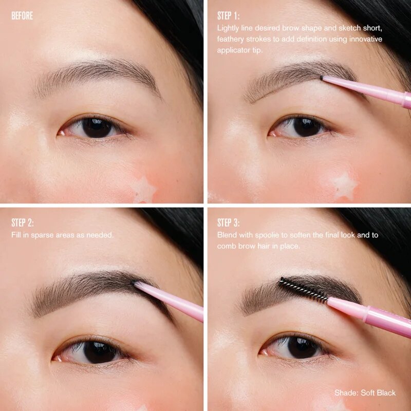 Jeffree Star Cosmetics Brow Designer Pencil precíz szemöldökceruza árnyalat Star Red 0.15 g