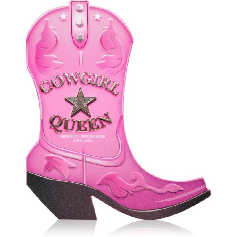 Jeffree Star Cosmetics Cowgirl Queen Artistry Palette szemhéjfesték paletta 15x15 g
