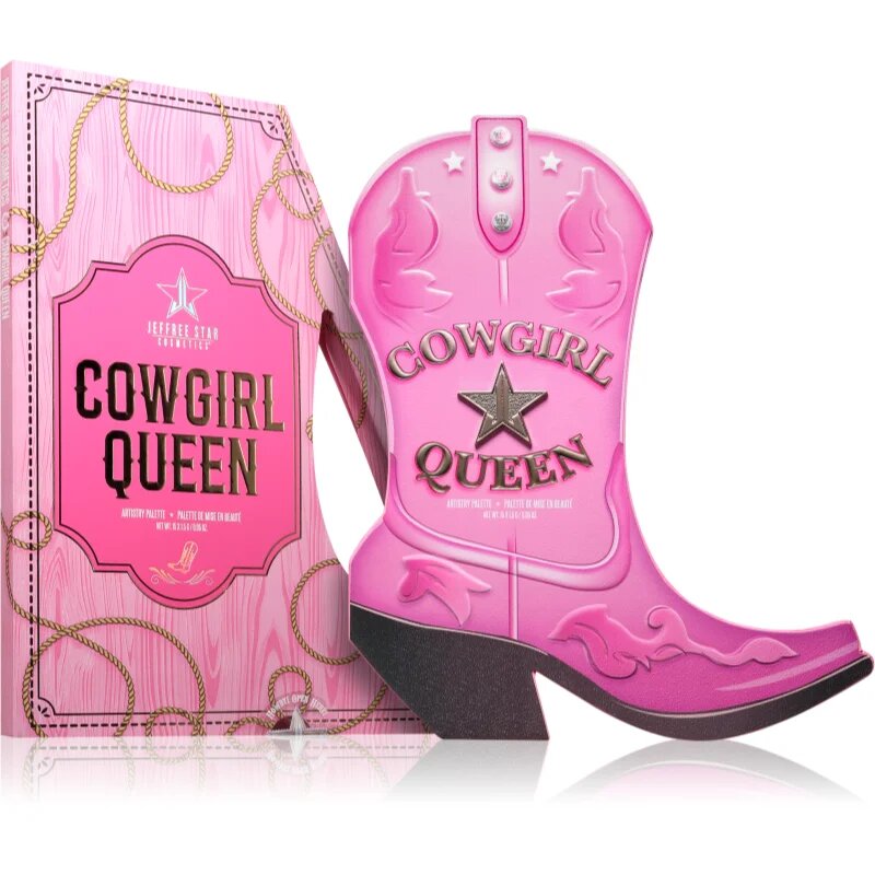 Jeffree Star Cosmetics Cowgirl Queen Artistry Palette szemhéjfesték paletta 15x15 g