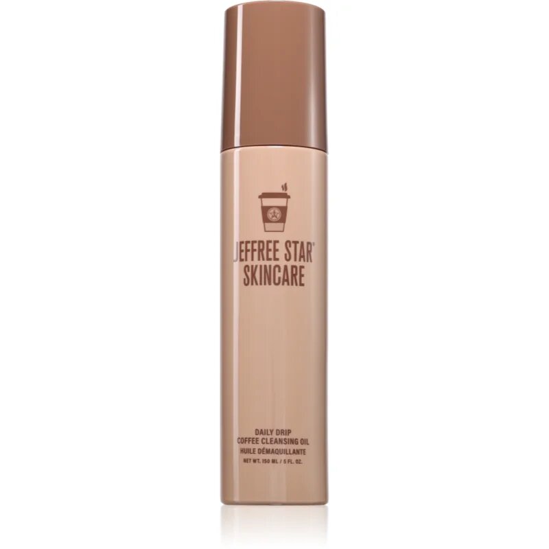 Jeffree Star Cosmetics Daily Drip Coffee Cleansing Oil gyengéden tisztító olaj kávéval 150 ml