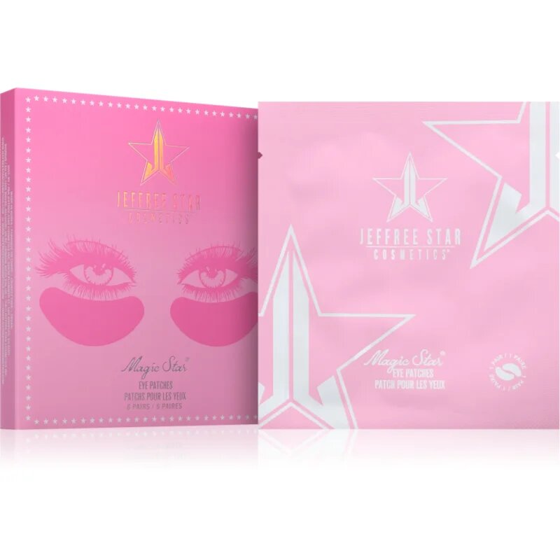 Jeffree Star Cosmetics Magic Star™ Eye Patches revitalizáló tapasz a fáradt szemkörnyék frissítésére 6 pár