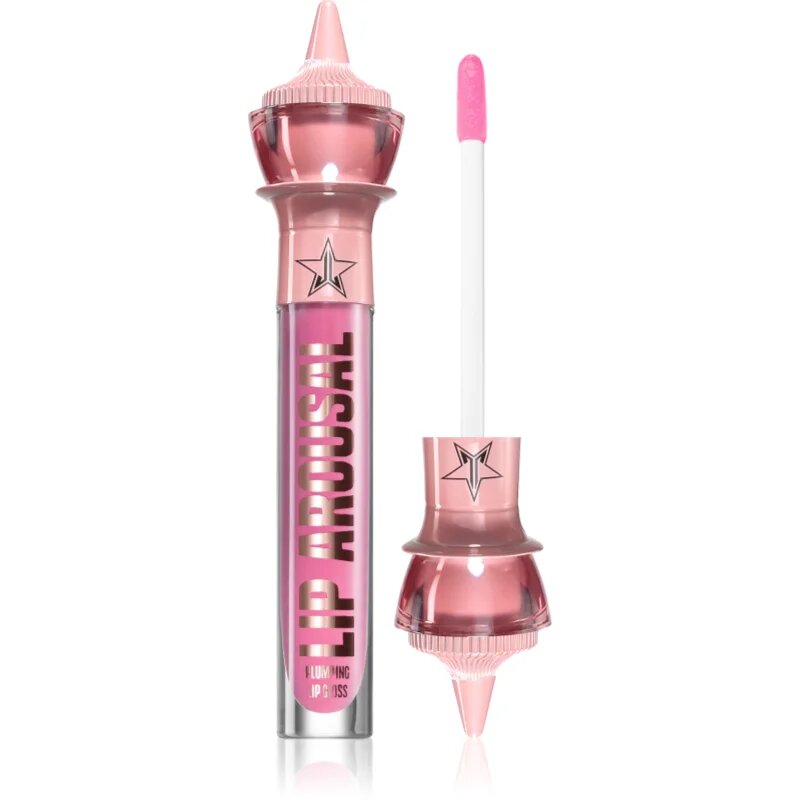 Jeffree Star Cosmetics Orgy 2 Lip Arousal Plumpin Lip Gloss ajakfény nagyobbító hatás árnyalat Pink Robe 4 ml