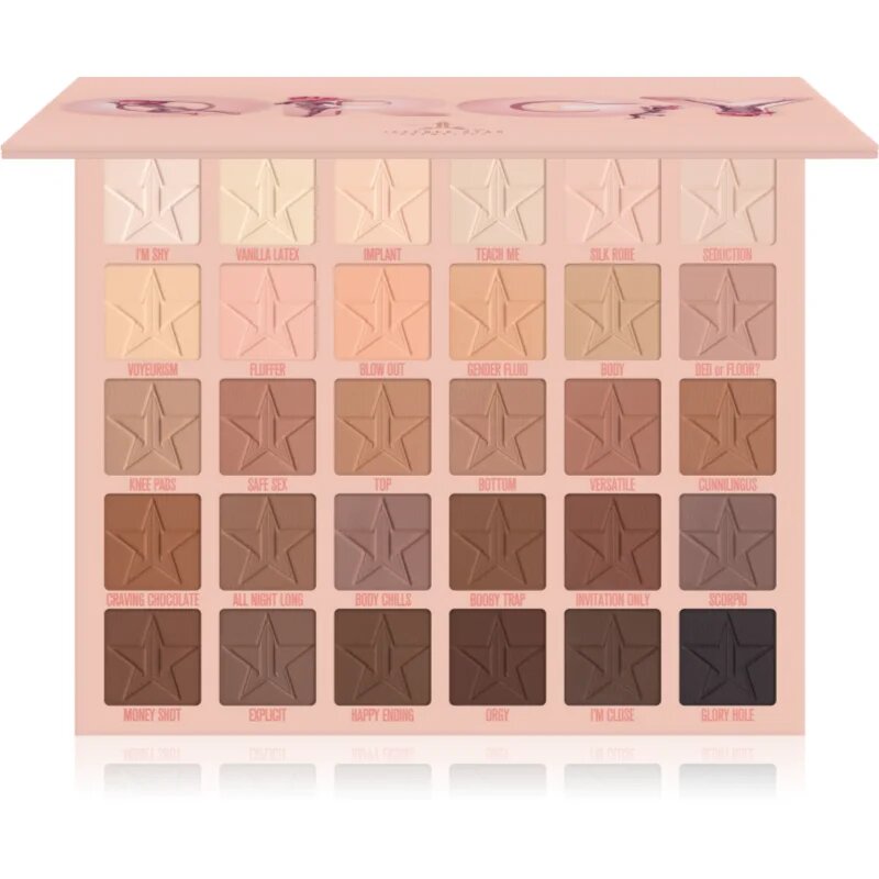 Jeffree Star Cosmetics Orgy Artistry szemhéjfesték paletta 30x1.5 g