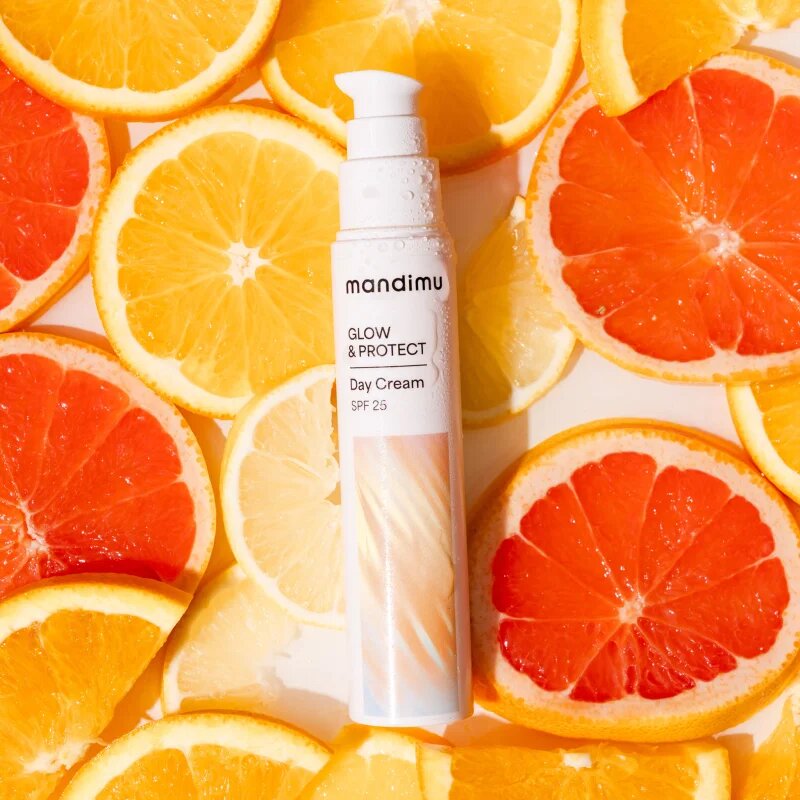 Jíme zdravě Mandimu Glow & Protect Day Cream nappali krém SPF 25 50 ml