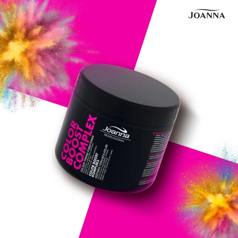 Joanna Color Boost Complex hidratáló kondicionáló sárga tónusok neutralizálására 500 g
