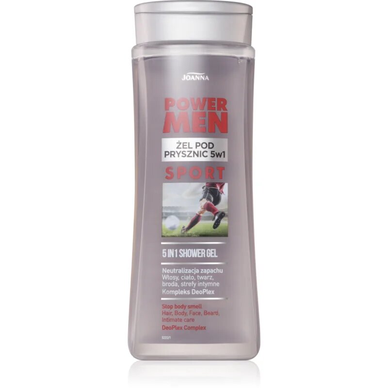 Joanna Power Men tusfürdő gél 5 in 1 uraknak 300 ml