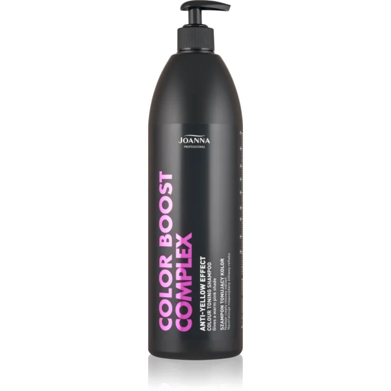 Joanna Professional Color Boost Complex sampon a sárga tónusok neutralizálására 1000 g