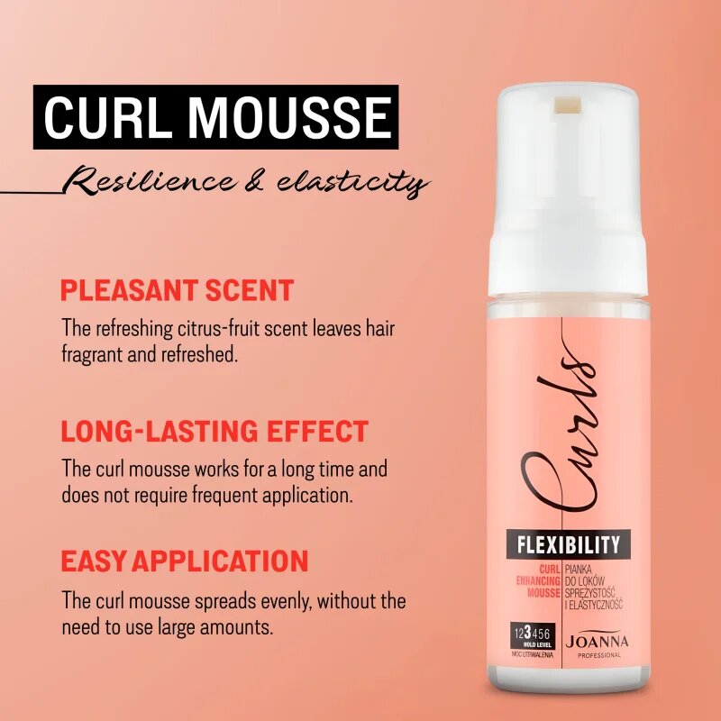 Joanna Professional Curls hajhab a hullámos haj kiemeléséért 150 ml