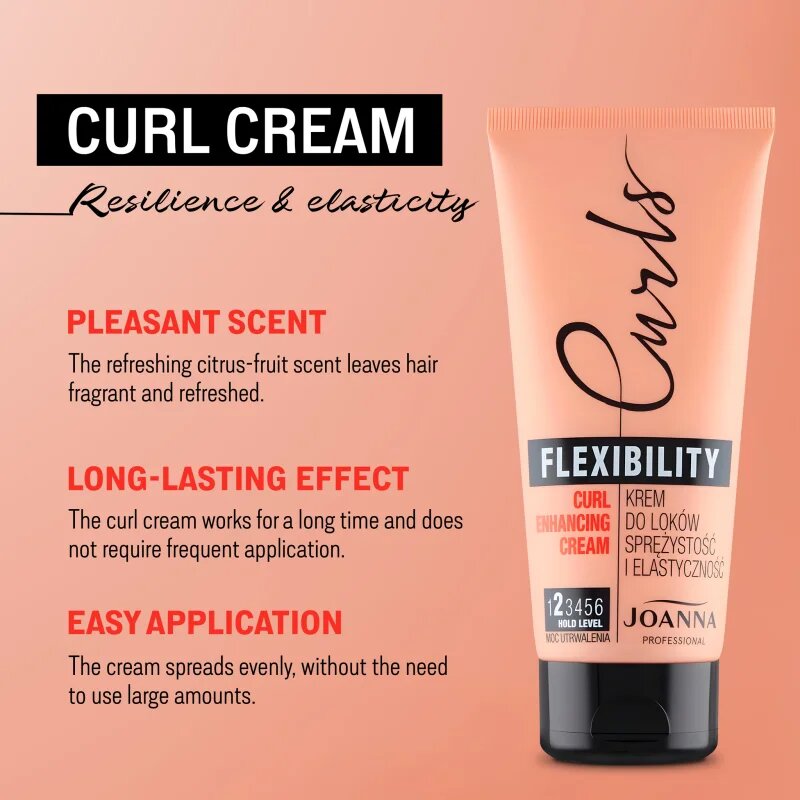 Joanna Professional Curls krém göndör hajra 200 g