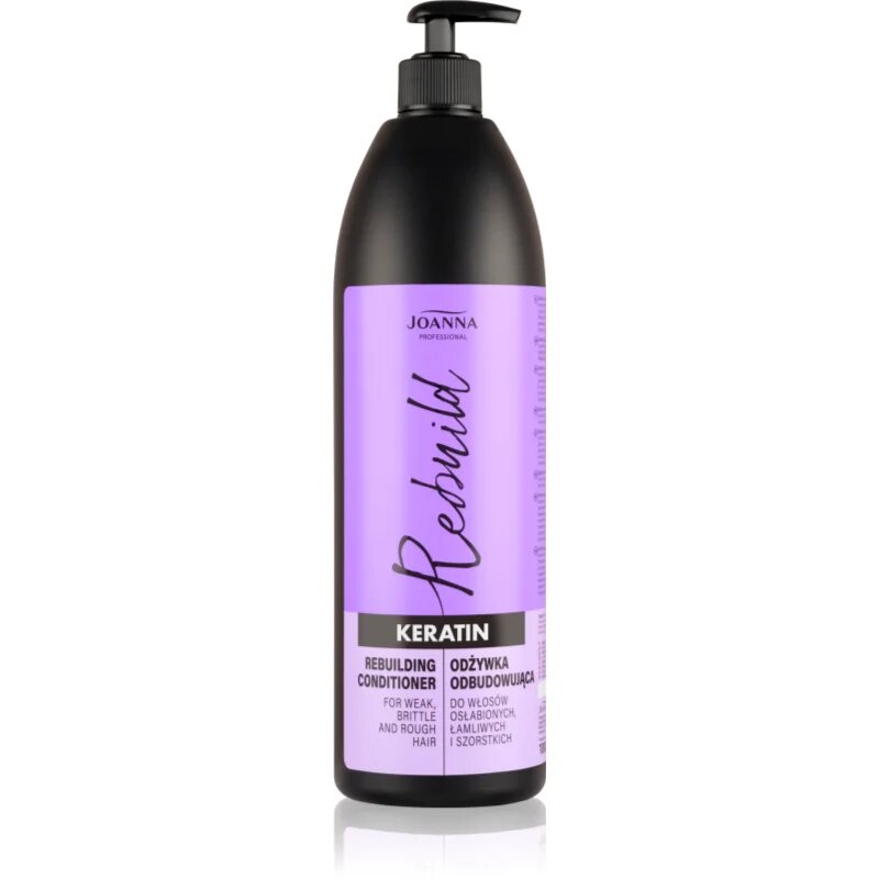 Joanna Professional Keratin keratin kondicionáló a sérült töredezett hajra 1000 ml