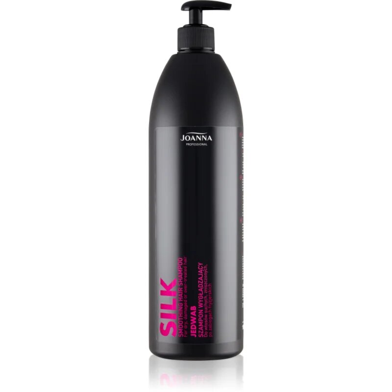 Joanna Professional Silk ápoló sampon száraz sérült vegyileg kezelt hajra 1000 ml