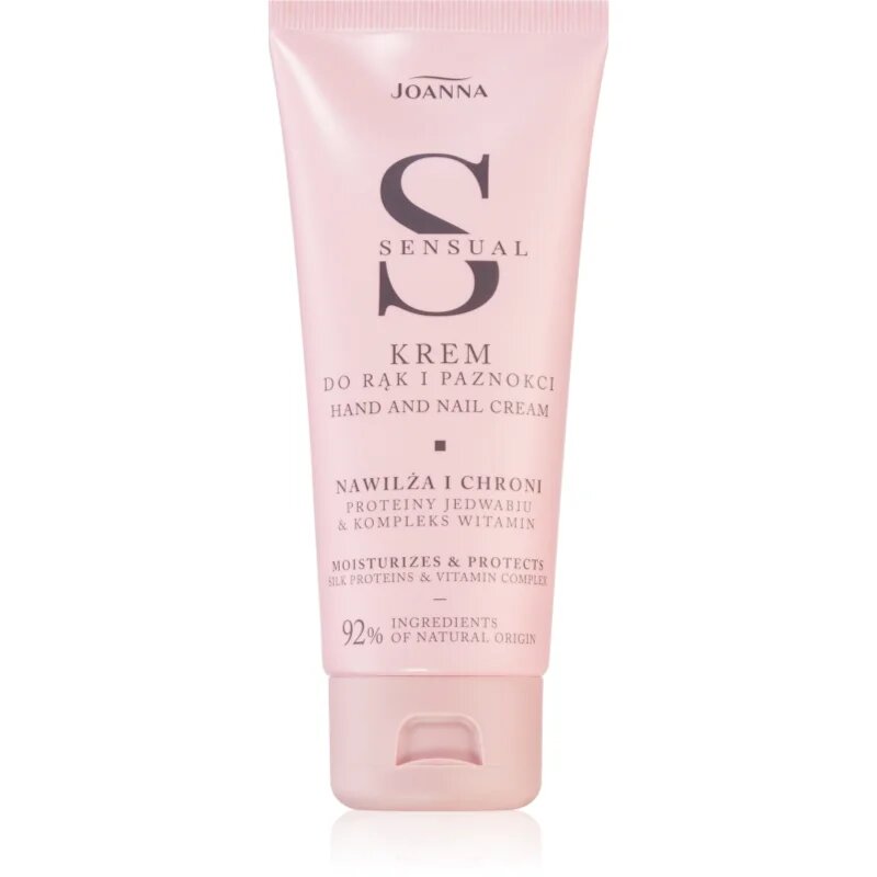 Joanna Sensual hidratáló és védő krém kézre Silk Proteins & Vitamin Complex 100 g