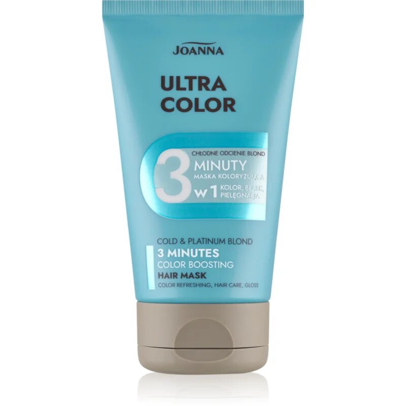 Joanna Ultra Color Cold Platinum Blond Shades 3 Minutes tonizáló kondicionáló árnyalat Cold Platinum 100 g
