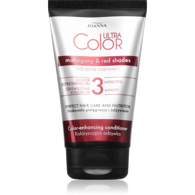 Joanna Ultra Color Cooper Shades 3 Minutes tonizáló kondicionáló árnyalat Red 100 g