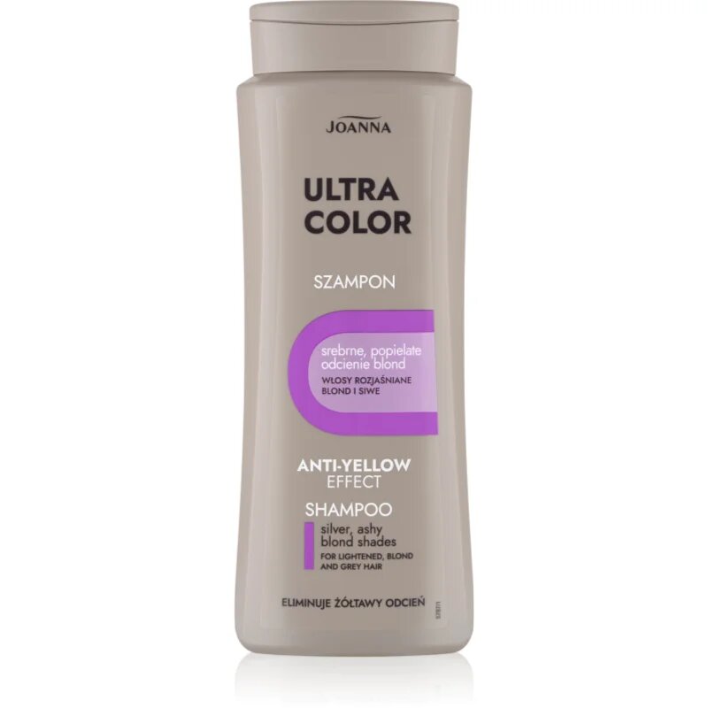 Joanna Ultra Color élénkítő sampon szőke hajra 400 ml