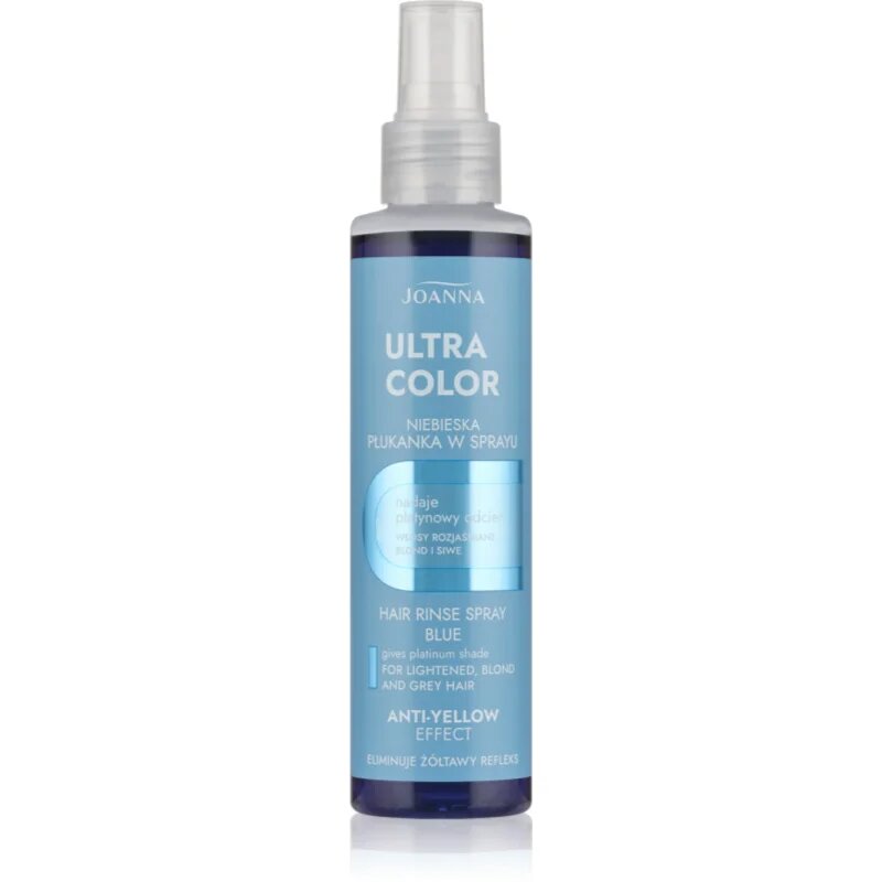 Joanna Ultra Color Hair Rinse Blue Spray színező spray árnyalat Blue 150 ml