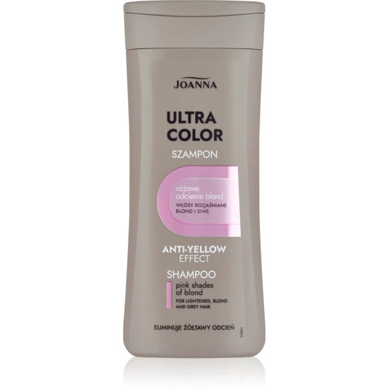 Joanna Ultra Color sampon a szőke és melírozott hajra 200 ml