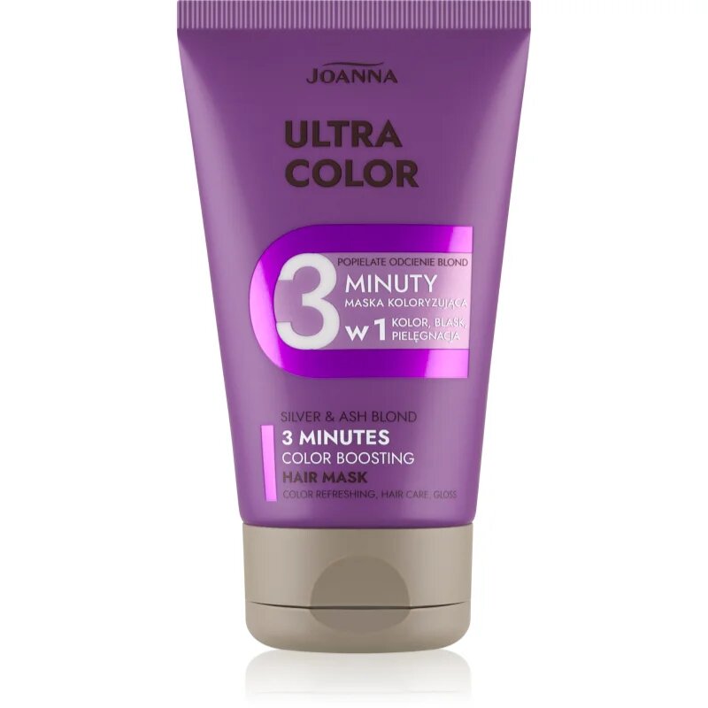 Joanna Ultra Color Silver Shades 3 Minutes tonizáló kondicionáló árnyalat Silver 100 g