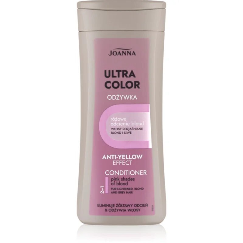 Joanna Ultra Color tonizáló kondicionáló árnyalat Pink 200 ml