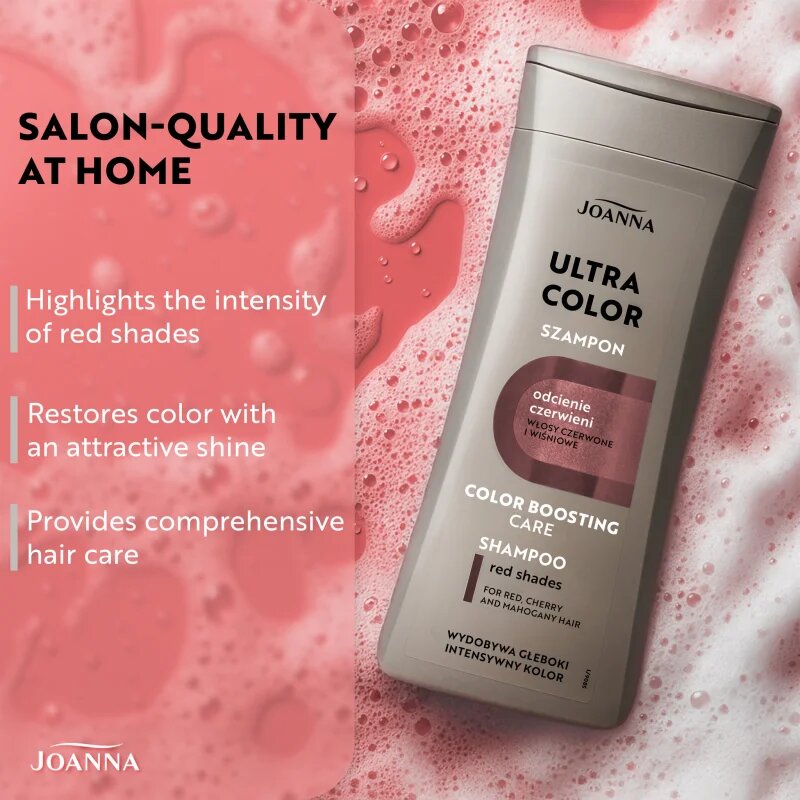 Joanna Ultra Color tonizáló sampon a vörös árnyalatú hajra 200 ml