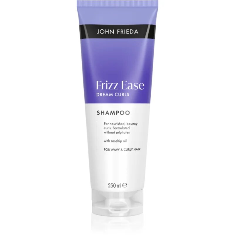 John Frieda Frizz Ease Dream Curls Shampoo hidratáló sampon a hajhullámok modellezéséhez 250 ml