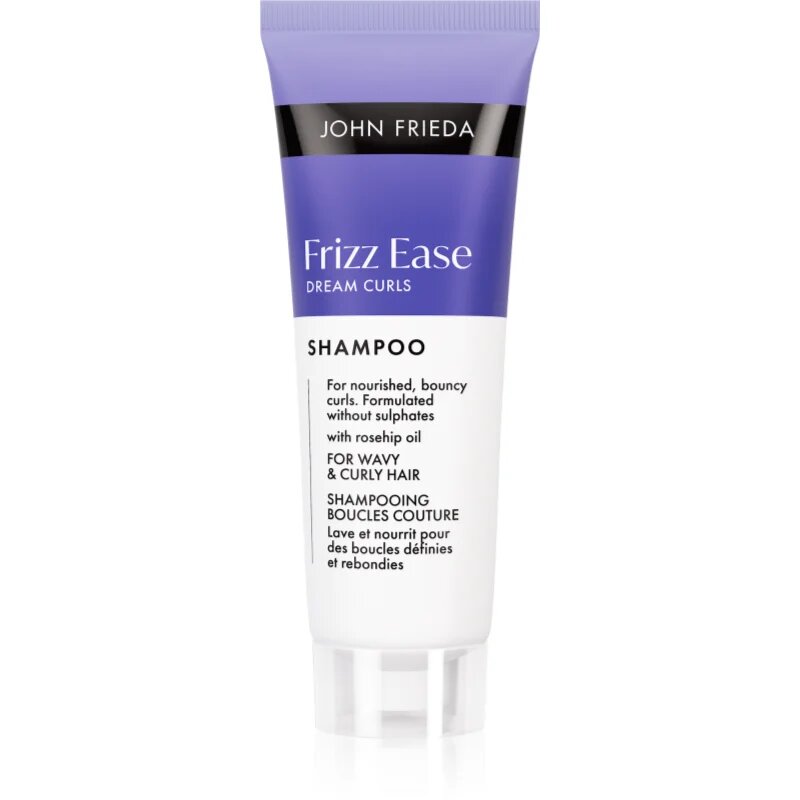 John Frieda Frizz Ease Dream Curls Shampoo hidratáló sampon a hajhullámok modellezéséhez 75 ml