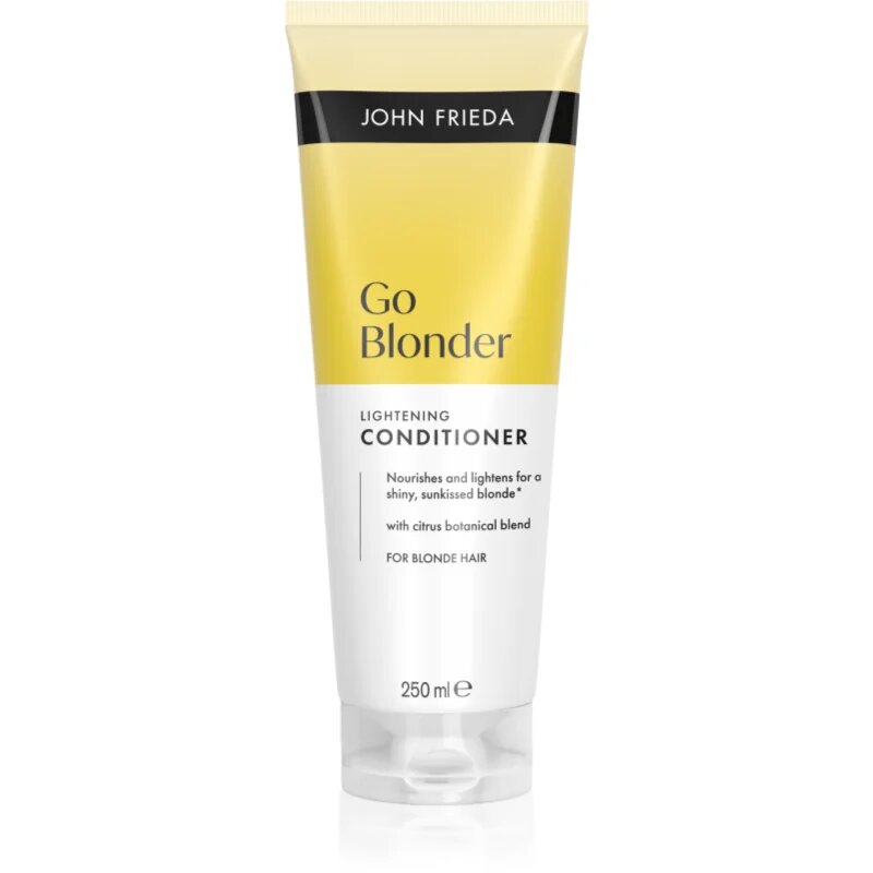John Frieda Go Blonder Lightening Conditioner világosító kondicionáló szőke hajra 250 ml