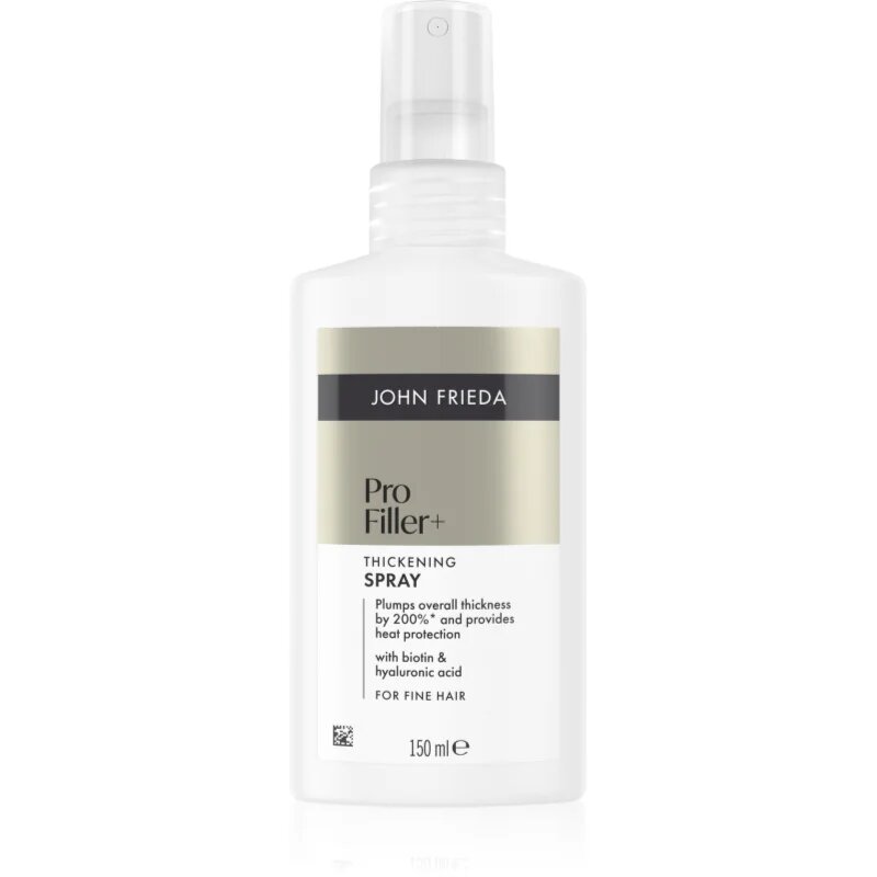 John Frieda PROfiller+ spray a dús hajért a finom hajért 150 ml