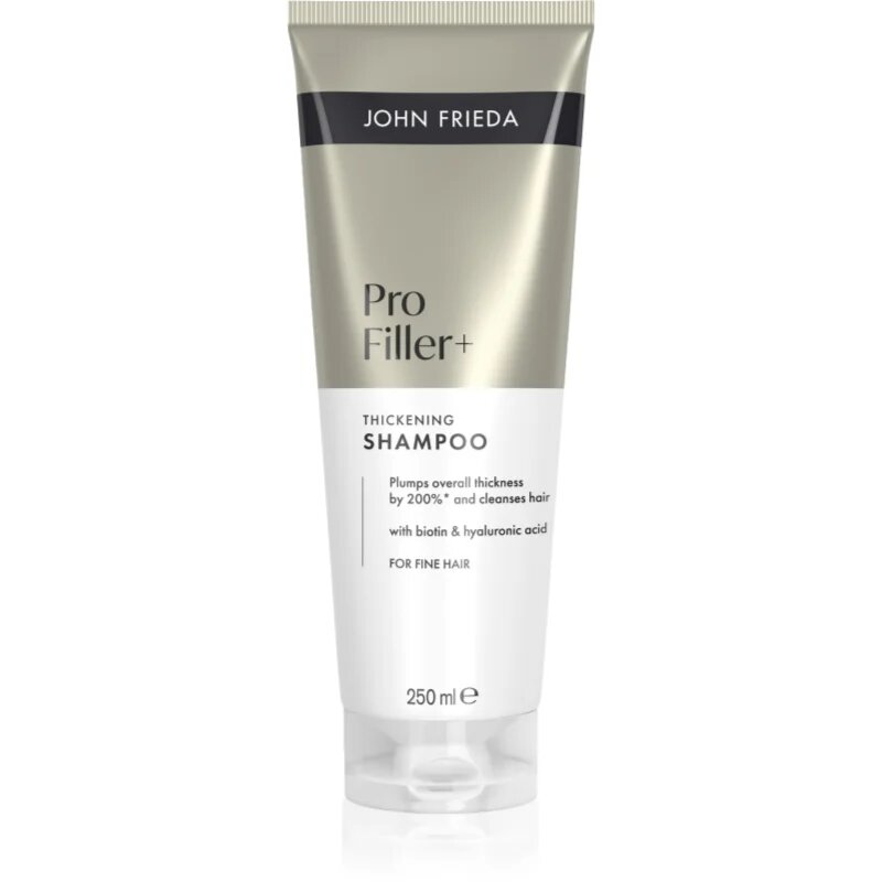 John Frieda PROfiller+ Thickening Shampoo dúsító sampon a finom hajért 250 ml
