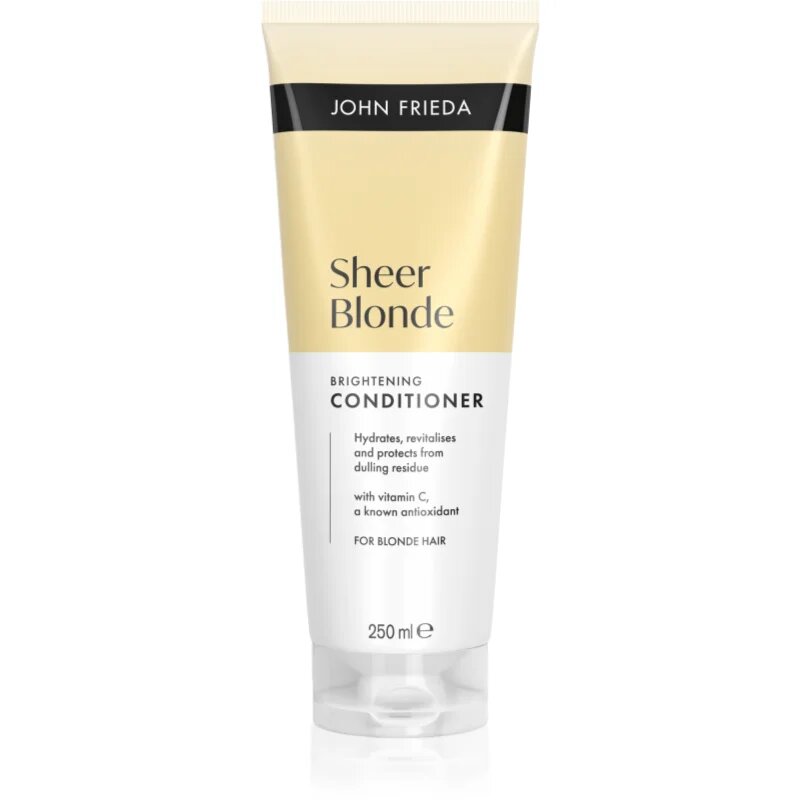 John Frieda Sheer Blonde Brightening Conditioner élénkítő kondicionáló szőke hajra 250 ml