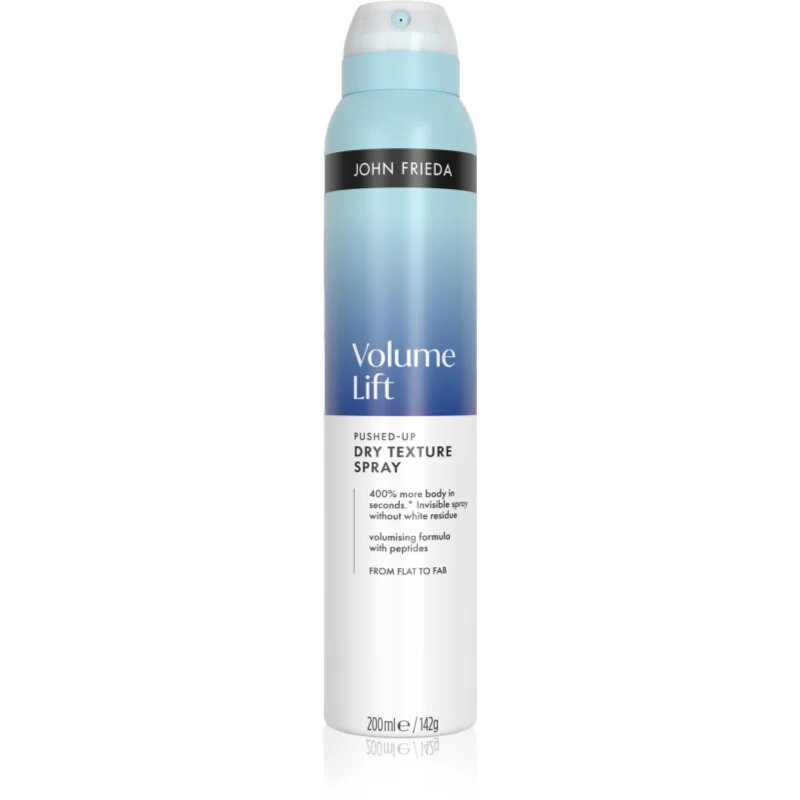 John Frieda Volume Lift Pushed - Up Dry Texture Spray spray a dús hajért hajra 200 ml