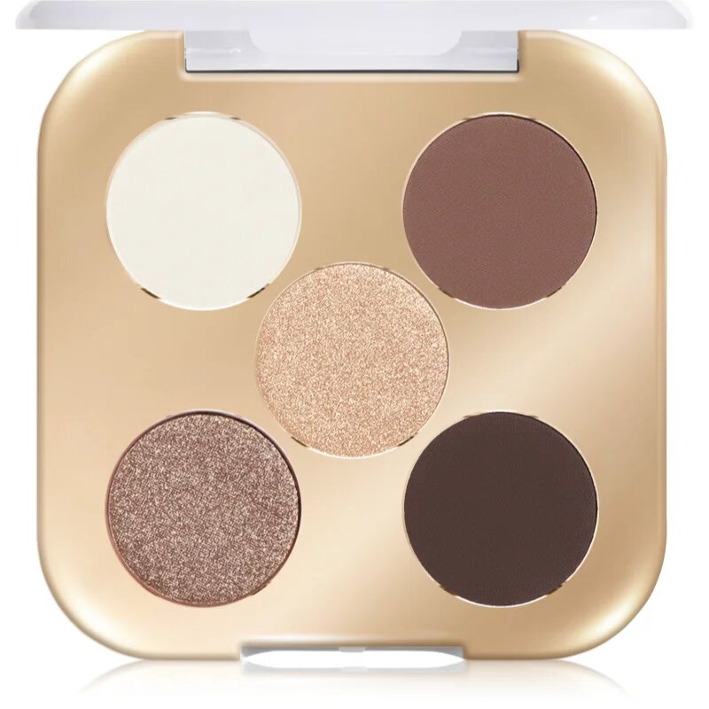 JOKO Eyeshadow Palette 5 színt tartalmazó szemhéjfesték paletta árnyalat Smoky Nude 7 g
