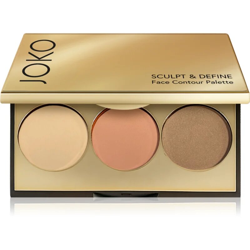 JOKO Sculpt & Define Púderes highlight és kontúr paletta árnyalat 03 Soft Harmony 8 g