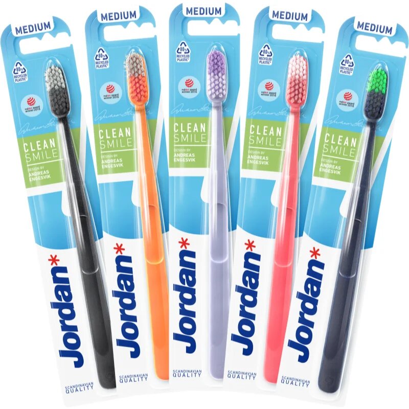 Jordan Clean Smile Medium fogkefe 1 db