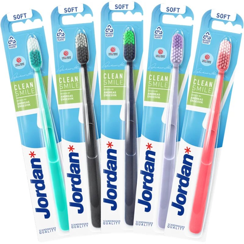 Jordan Clean Smile Soft fogkefe 1 db